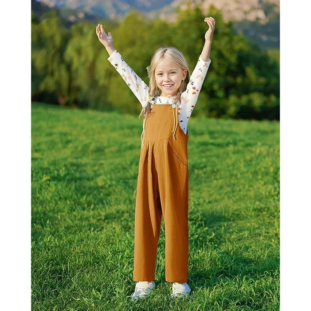 Toddler Girl Clothes 1-5T Baby Girl Outfits Fall Winter Stripe Floral Long Sleev